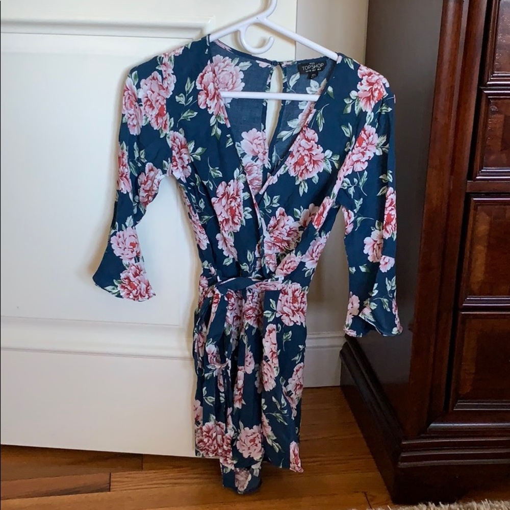 Top Shop Petite Floral Romper
